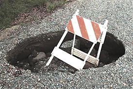 Sinkholes and Collapse